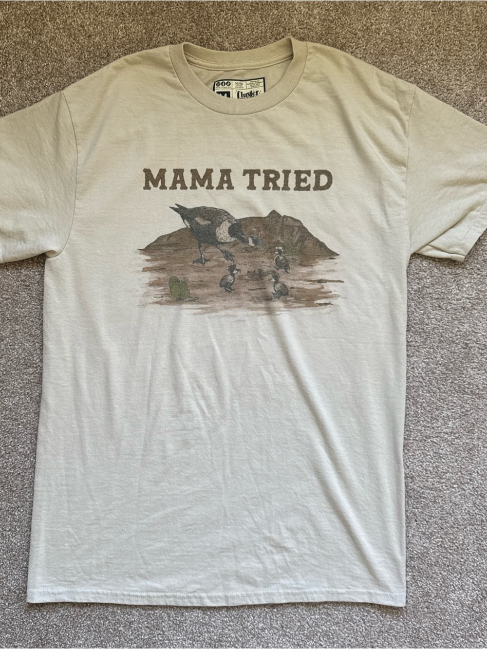 Cluster Funk Studio Mama Tried Graphic Tee Medium